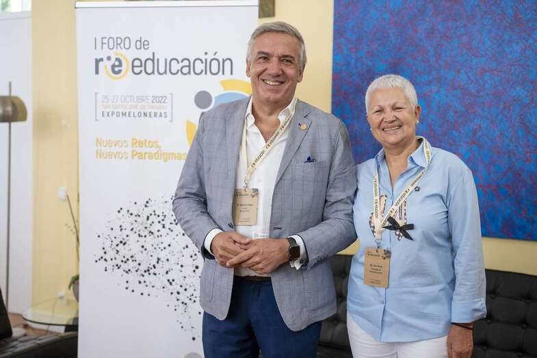 El rector de la ULPG, Lluis Serray la concejala de Educación, Clari Martel/TA.